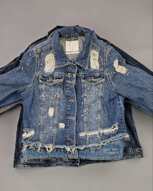 Ветровки джинсовые - Секонд-хенд оптом